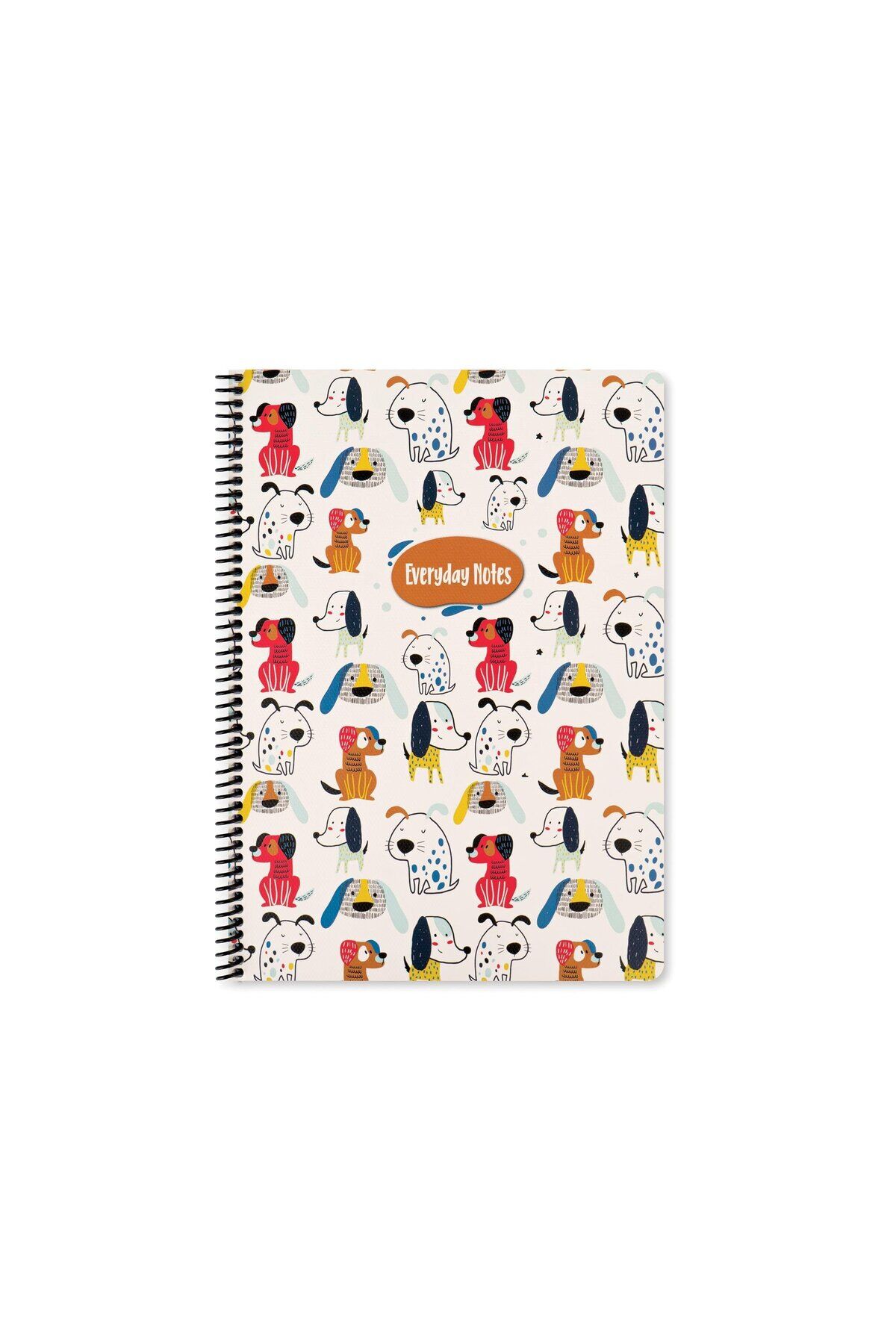 Keskin Color Animal Friends Çizgili Defter (16.5 x 22.5 cm) Krem