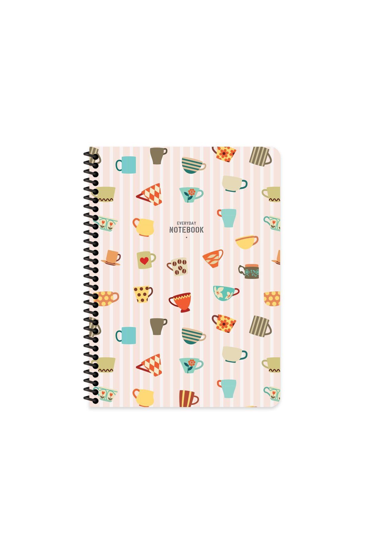 Keskin Color Coffee Çizgili Defter (16.5 x 22.5 cm) Pembe