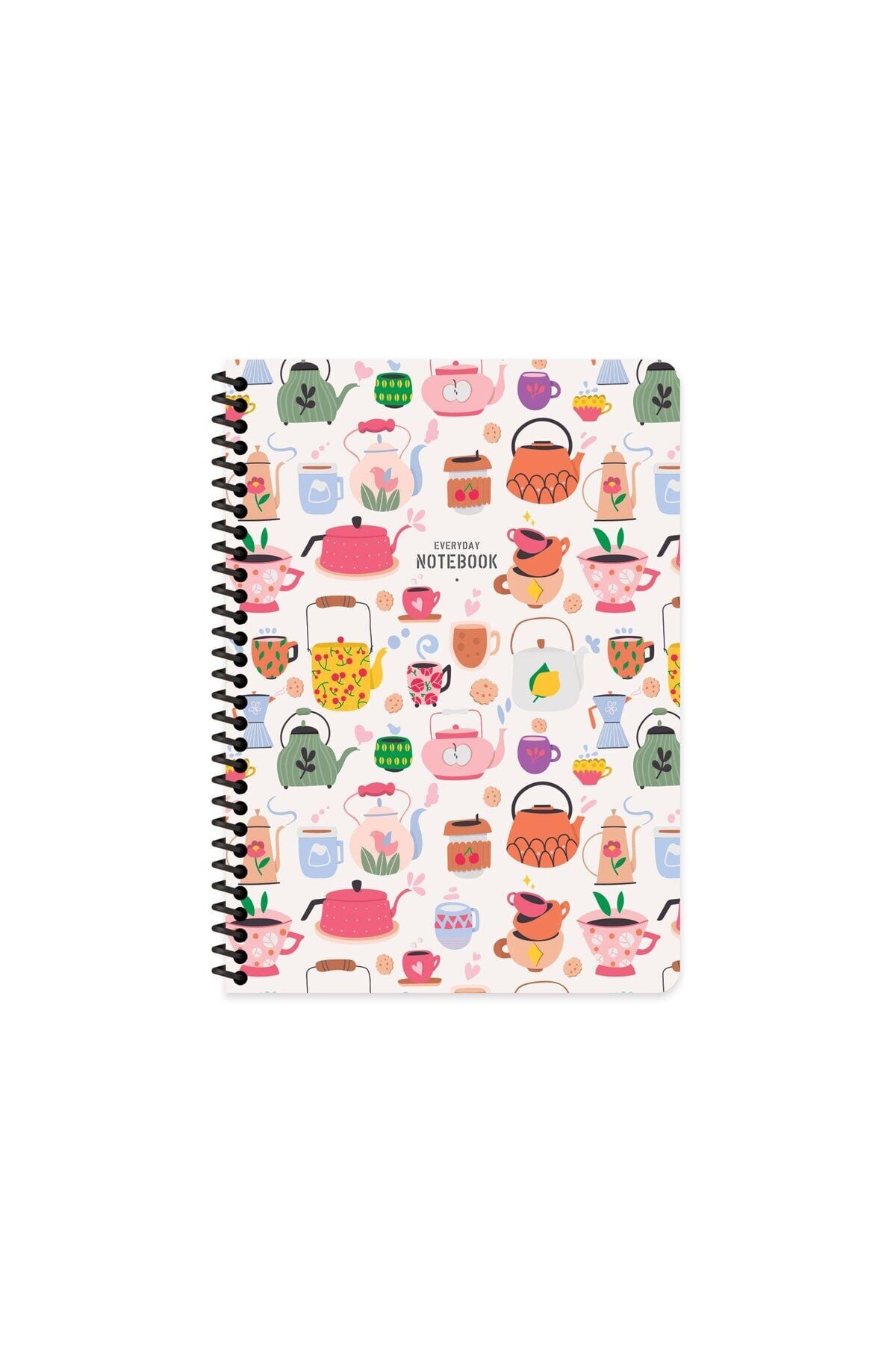 Keskin Color Coffee Çizgili Defter (16.5 x 22.5 cm) Beyaz
