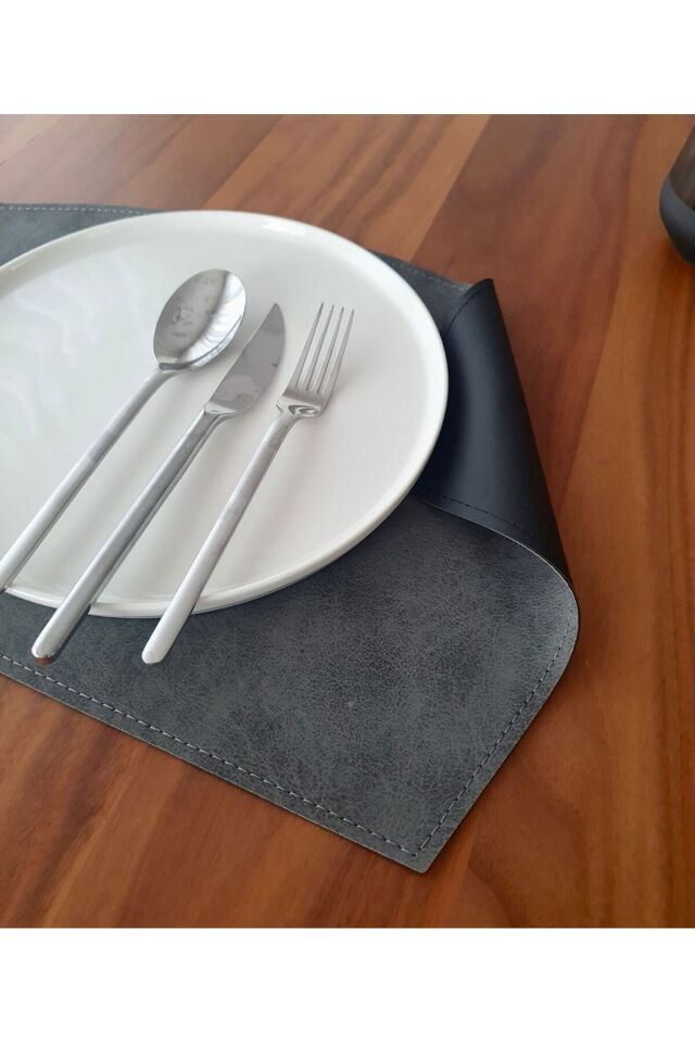 6'lı Çift Taraflı Deri Amerikan Servisi Runner