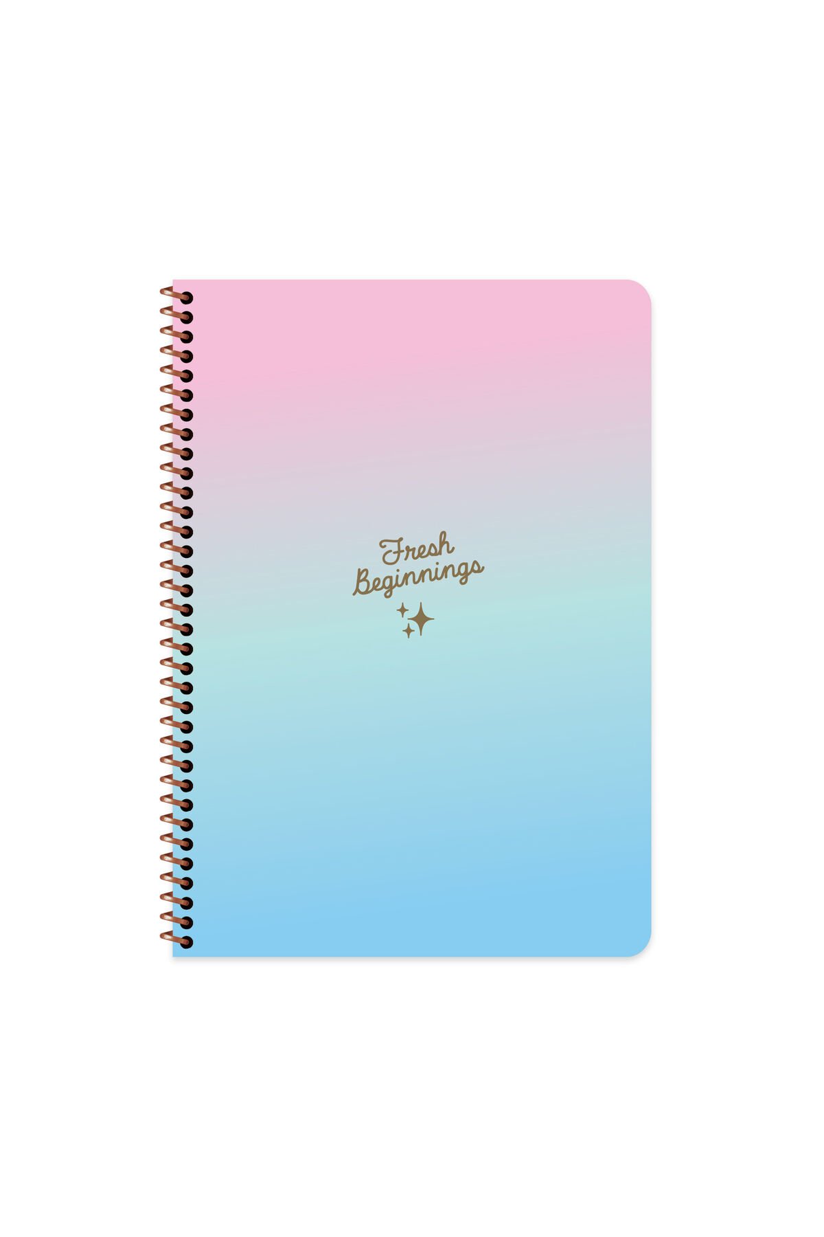 Keskin Color A4 Çizgili Spiralli Peri Tozu Defter | 80 Yaprak Mavi