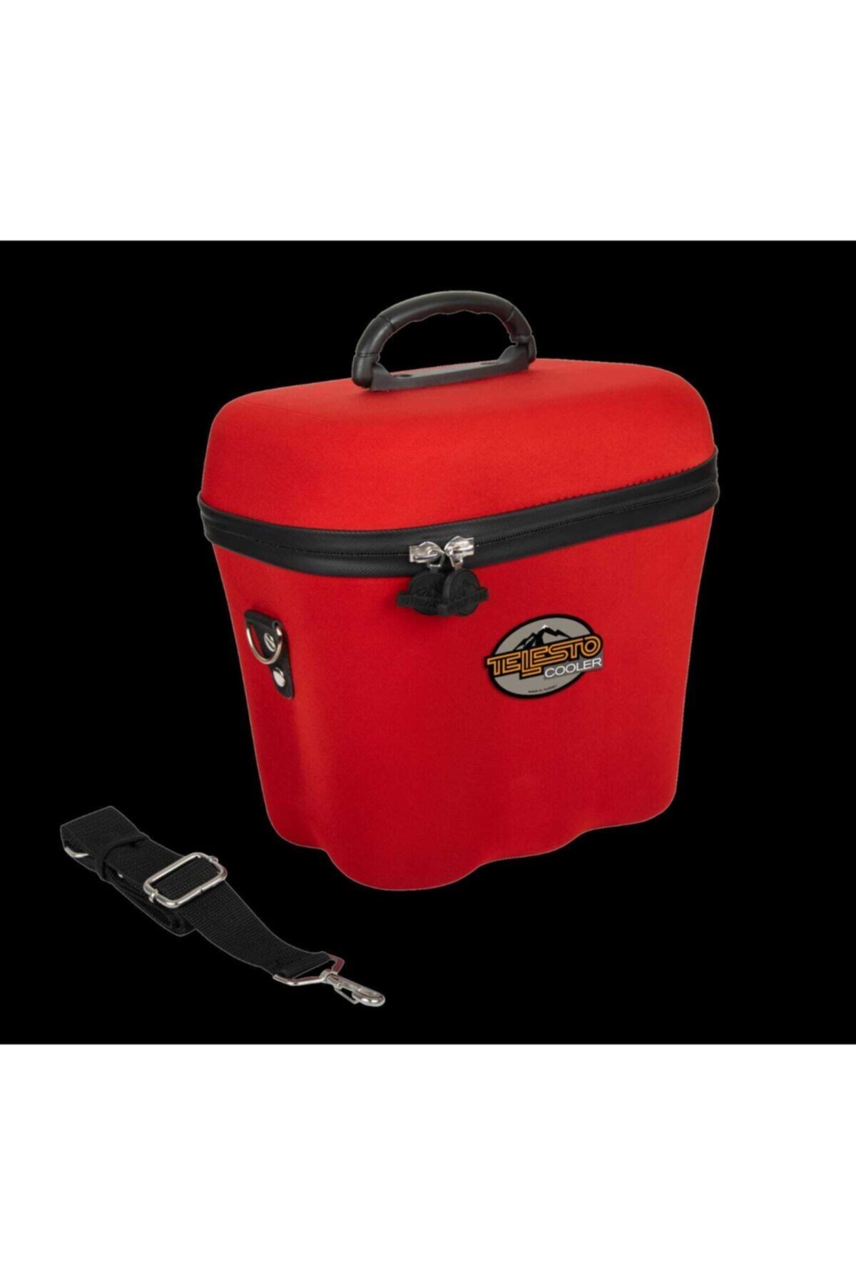 Kırmızı Içecek Soğutucu Ve Taşıma Çantası