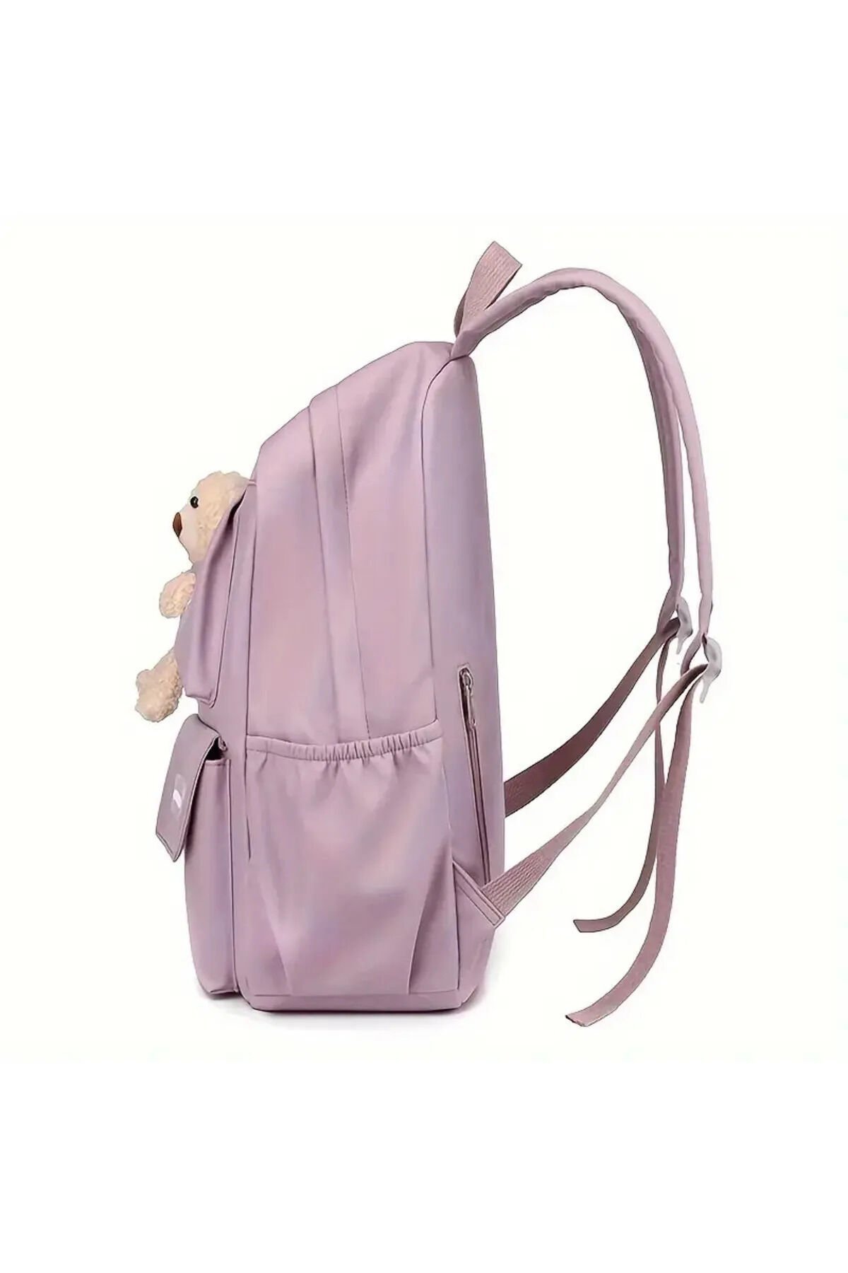 Kore Model Ayıcıklı Sırt Çantası