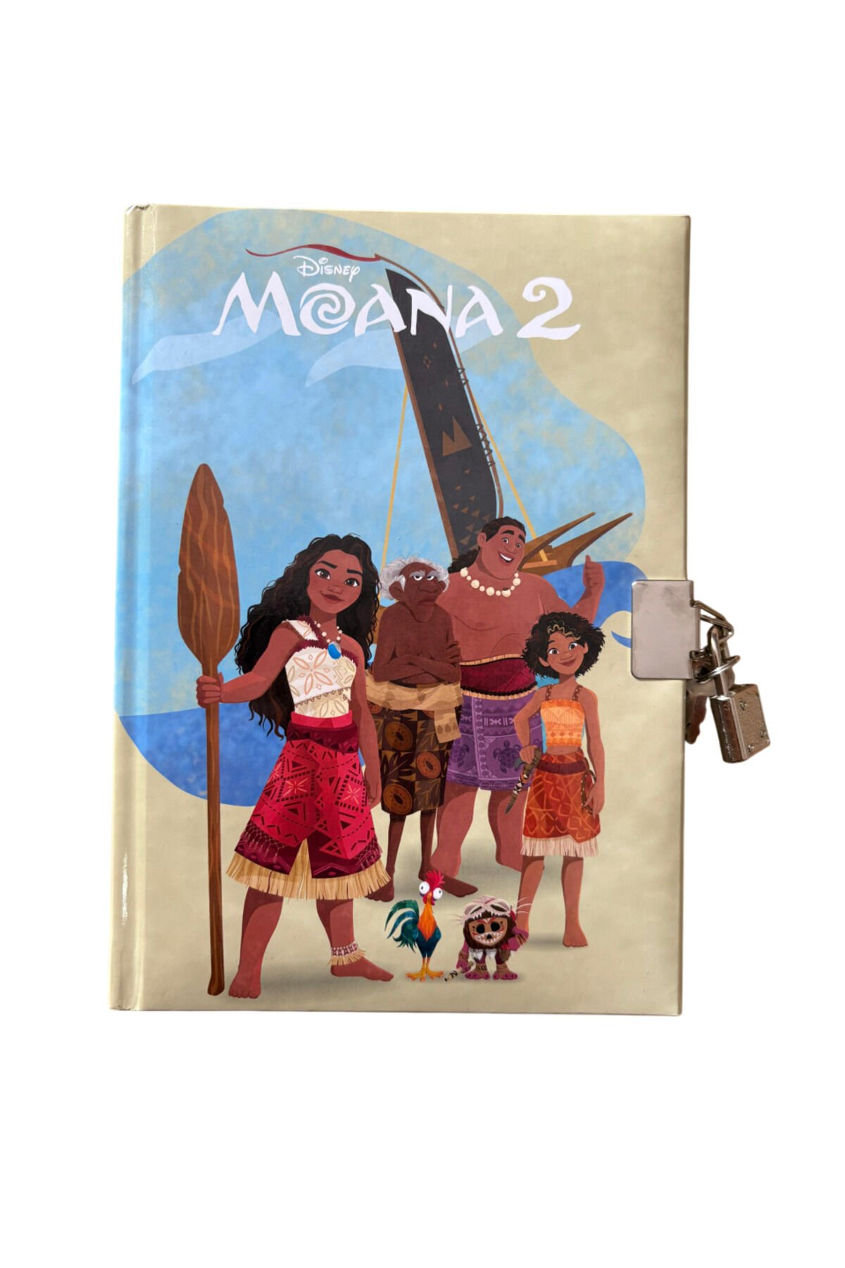 Keskin Color Moana Kilitli Hatıra Anı Defteri 14x20 cm – 80 Yaprak Sert Kapak Krem