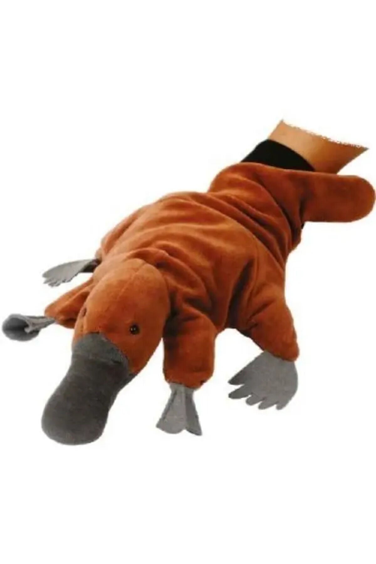Duckbill El Kuklası Kahverengi
