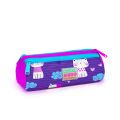 Coral High Kids Mor Pembe Kedi Desenli Dört Bölmeli Okul Sırt Çanta Seti 3''lü 23464