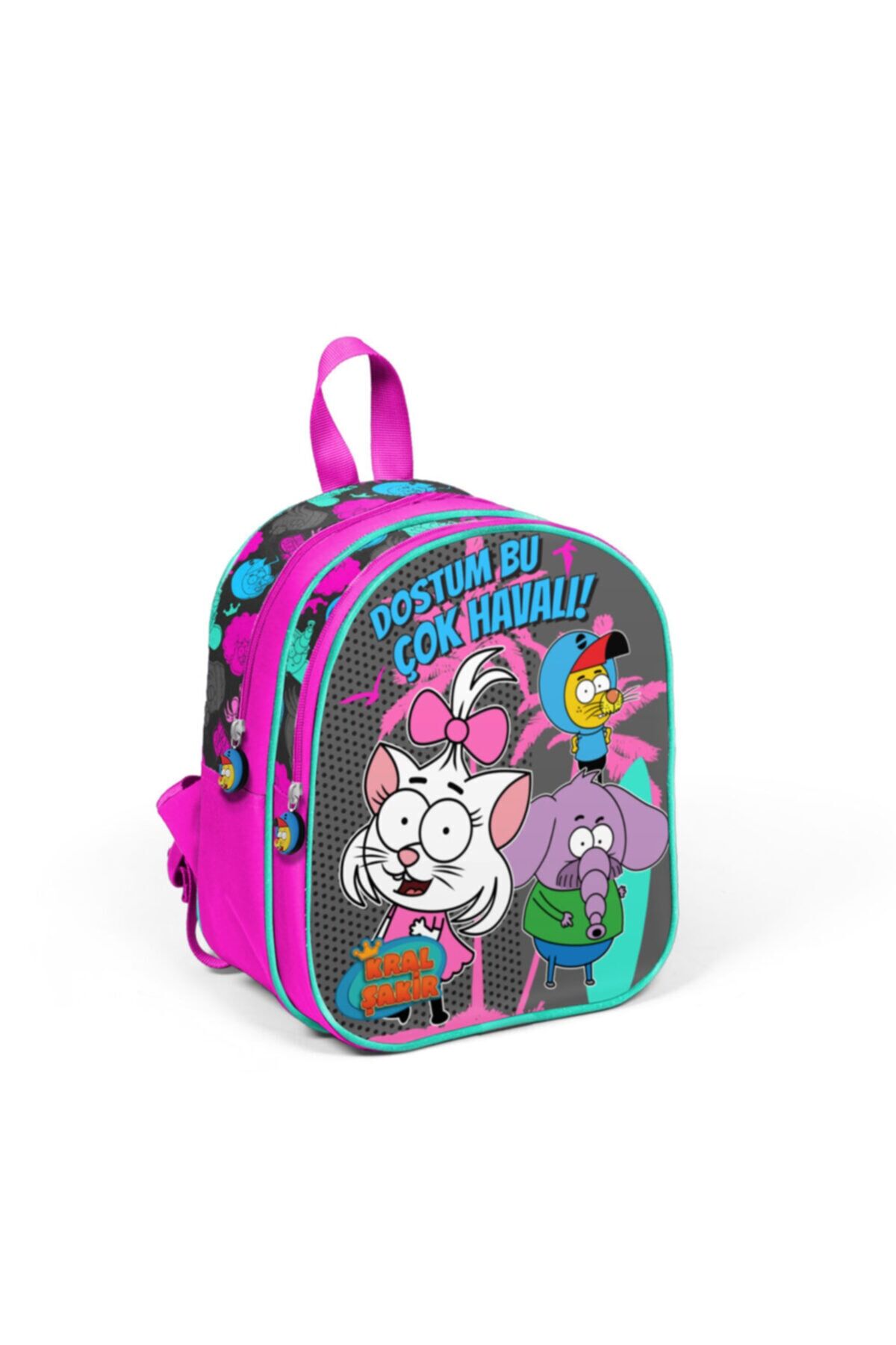 Kral Şakir Pembe Anaokul Okul Çantası