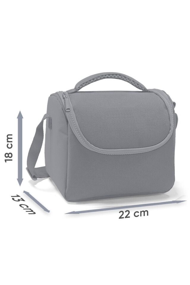 Kids Mor Pembe Unicorn Deniz Kızı Desenli Üç Bölmeli Okul Sırt Çanta Seti 23657