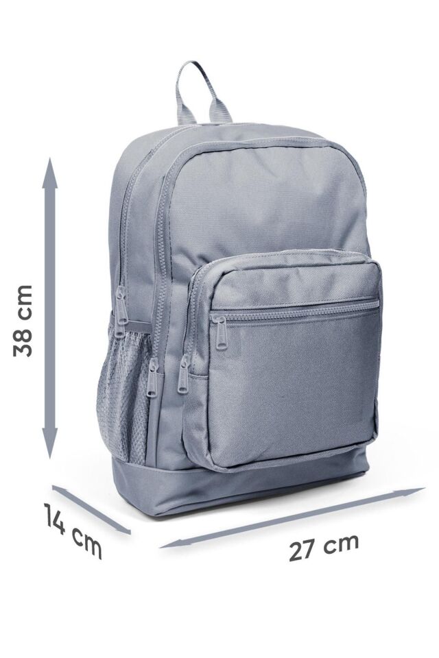 Kids Pembe Mor Kaplumbağa Desenli Okul Sırt Çanta Seti 23756