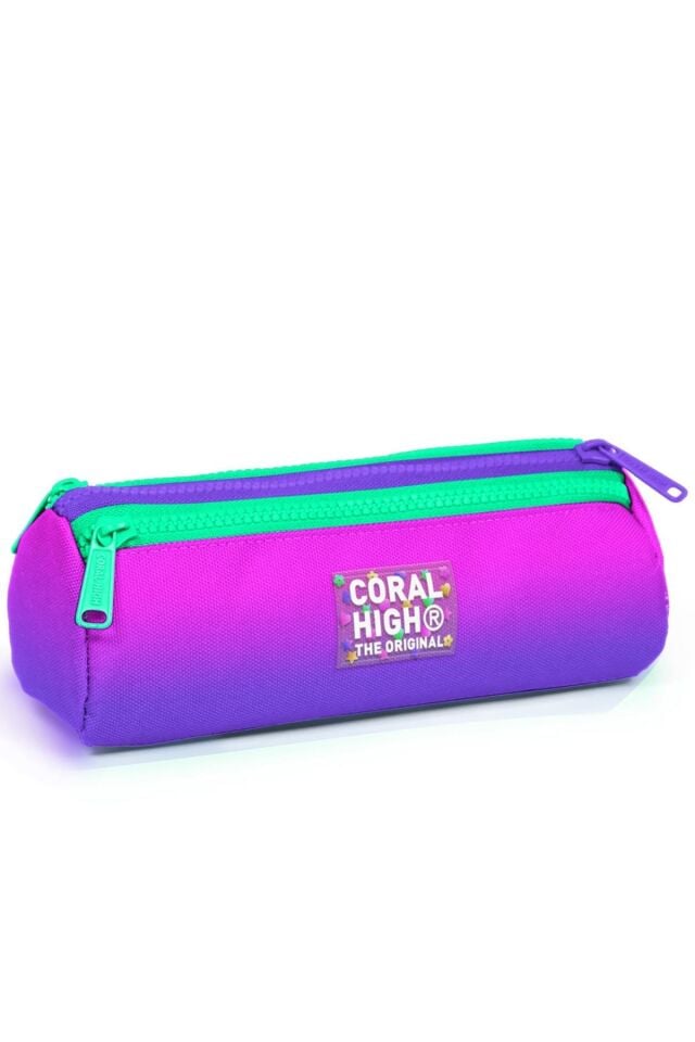 Kids Pembe Mor Renk Geçişli Okul Sırt Çanta Seti 23762