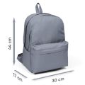 Coral High Hardal Kahverengi Unicorn Desenli Üç Bölmeli USB Şarjlı Kulaklık Çıkışlı Okul Sırt Çantası 23421