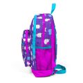 Coral High Kids Mor Pembe Kedi Desenli Dört Bölmeli Okul Sırt Çantası 23464