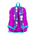 Coral High Kids Mor Pembe Kedi Desenli Dört Bölmeli Okul Sırt Çantası 23464