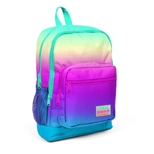 Coral High Kids Renk Geçişli Dört Bölmeli Okul Sırt Çantası 23710