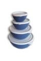 Favilla Poli Kase Saklama Kabı 4'lü Set (500-850-2500-4000 Ml) ADFAVL1059/K4