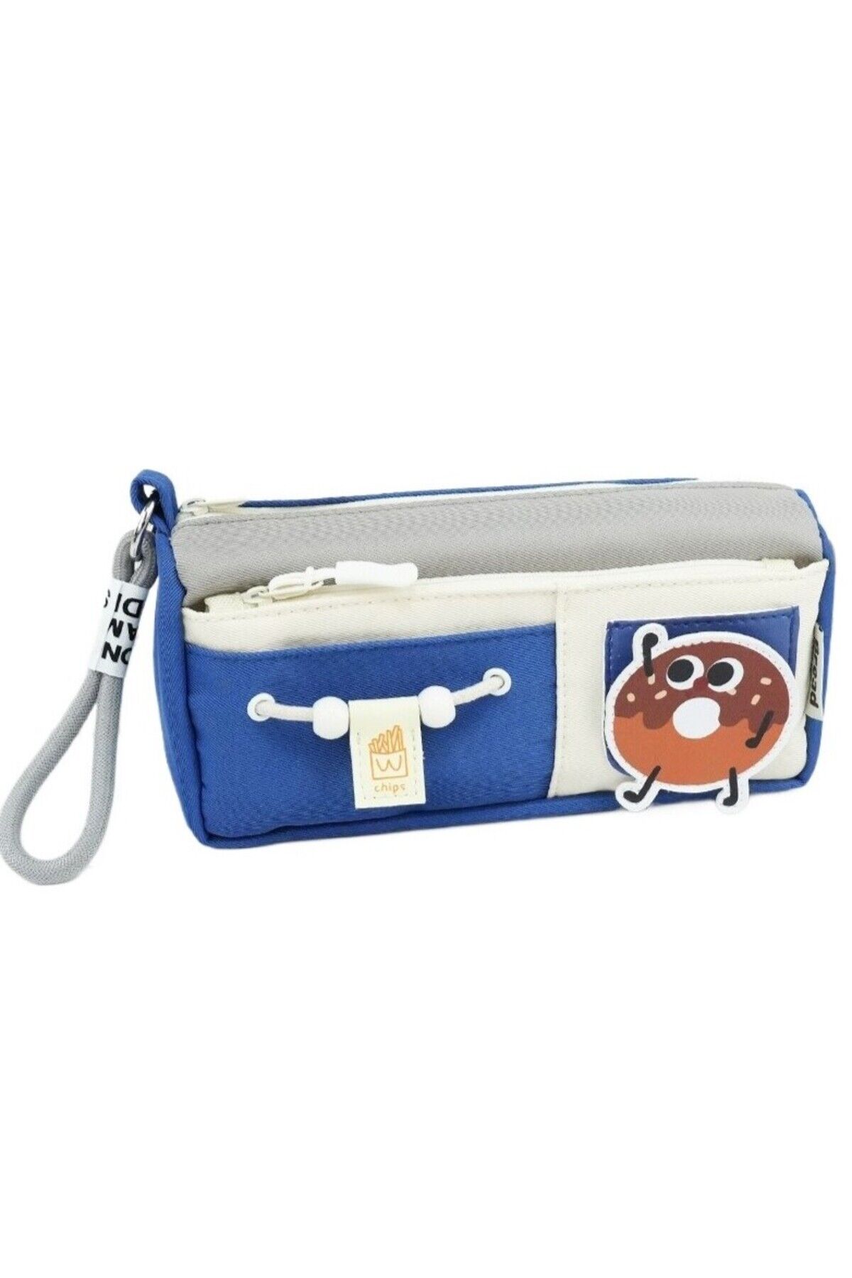 Atakids Kore Model Büyük Kapasiteli Sevimli Figürlü Kalem Çantası