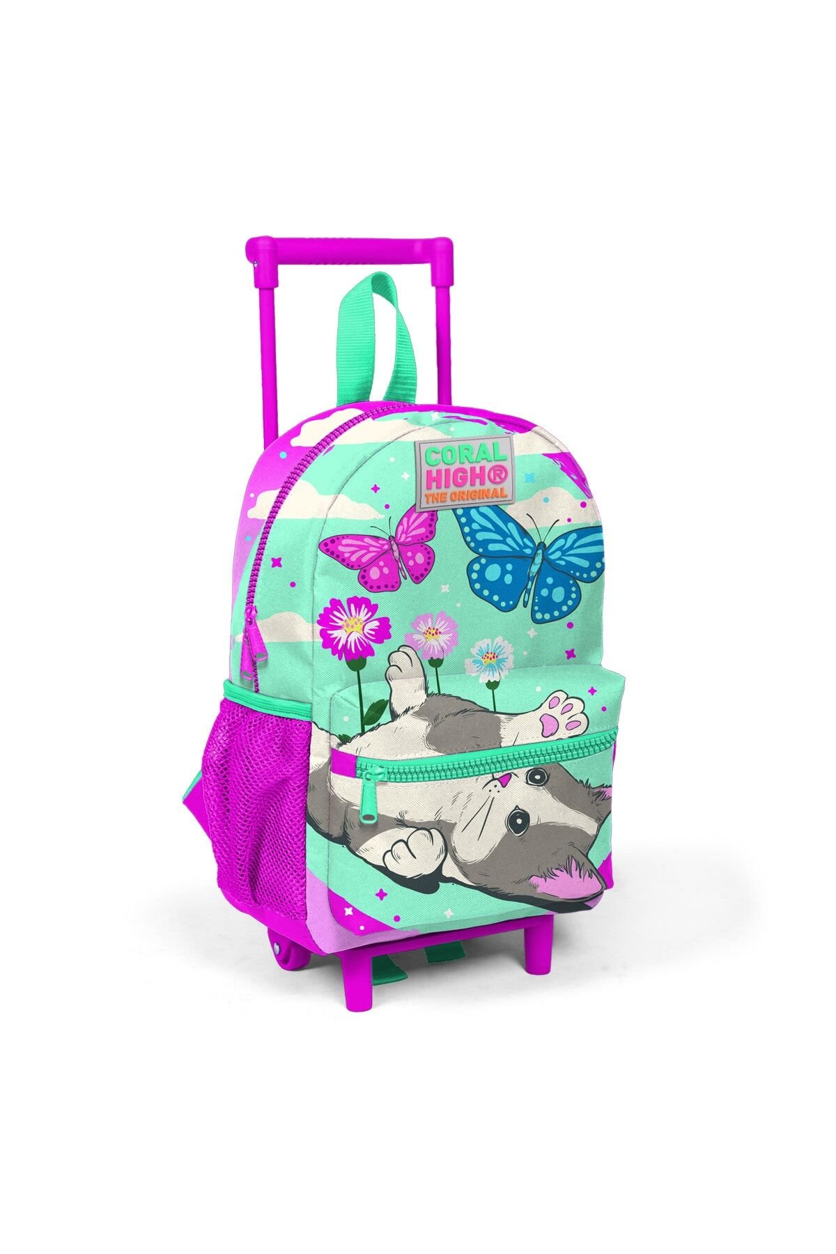 Coral High Tekerlekli Çekçekli Anaokul Çantası
