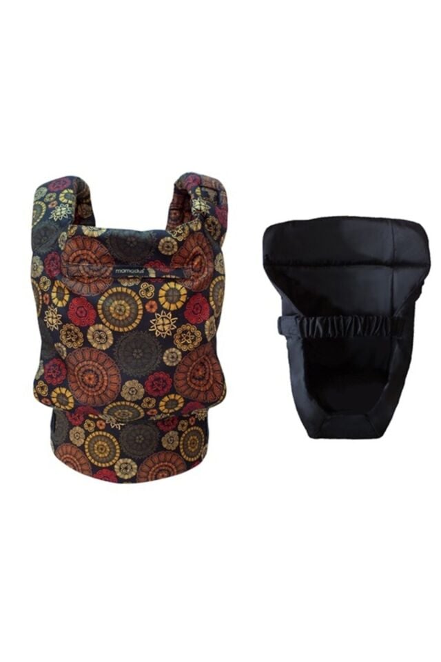 Premium Etnik Desen Ergonomik Kanguru Yenidoğan Set