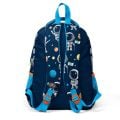 Coral High Adalinhome Lacivert Mavi Astronot Desenli 3 Bölmeli Çanta Seti