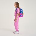 Coral High Kids Mor Pembe Unicorn Desenli Simli Üç Bölmeli Okul Sırt Çantası 23492
