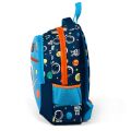 Coral High Kids Lacivert Mavi Astronot Desenli Üç Bölmeli Okul Sırt Çantası 23486