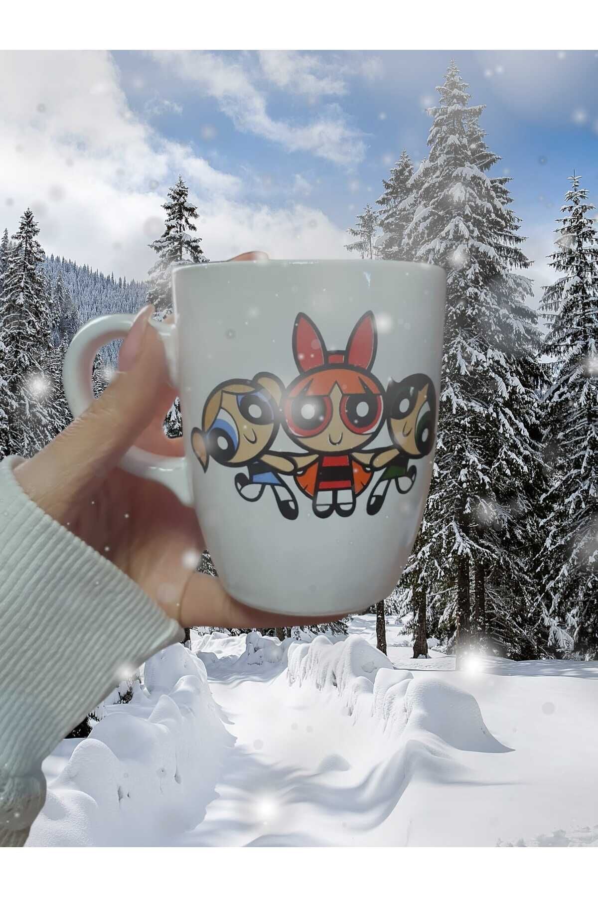 3'lü Kupa Bardak Beyaz