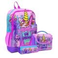 Coral High Kids Pembe Mor Milkshake Dondurma Desenli 3’lü Okul Çanta Seti