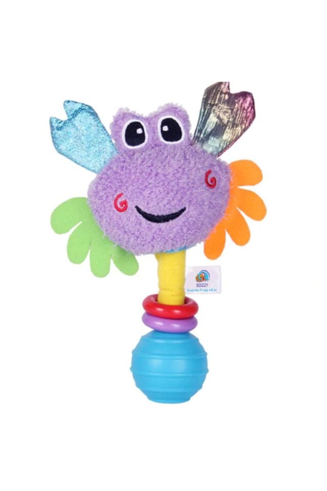 Toys El Çıngırağı Renkli Yengeç Çıngıraklı Oyuncak Szy179