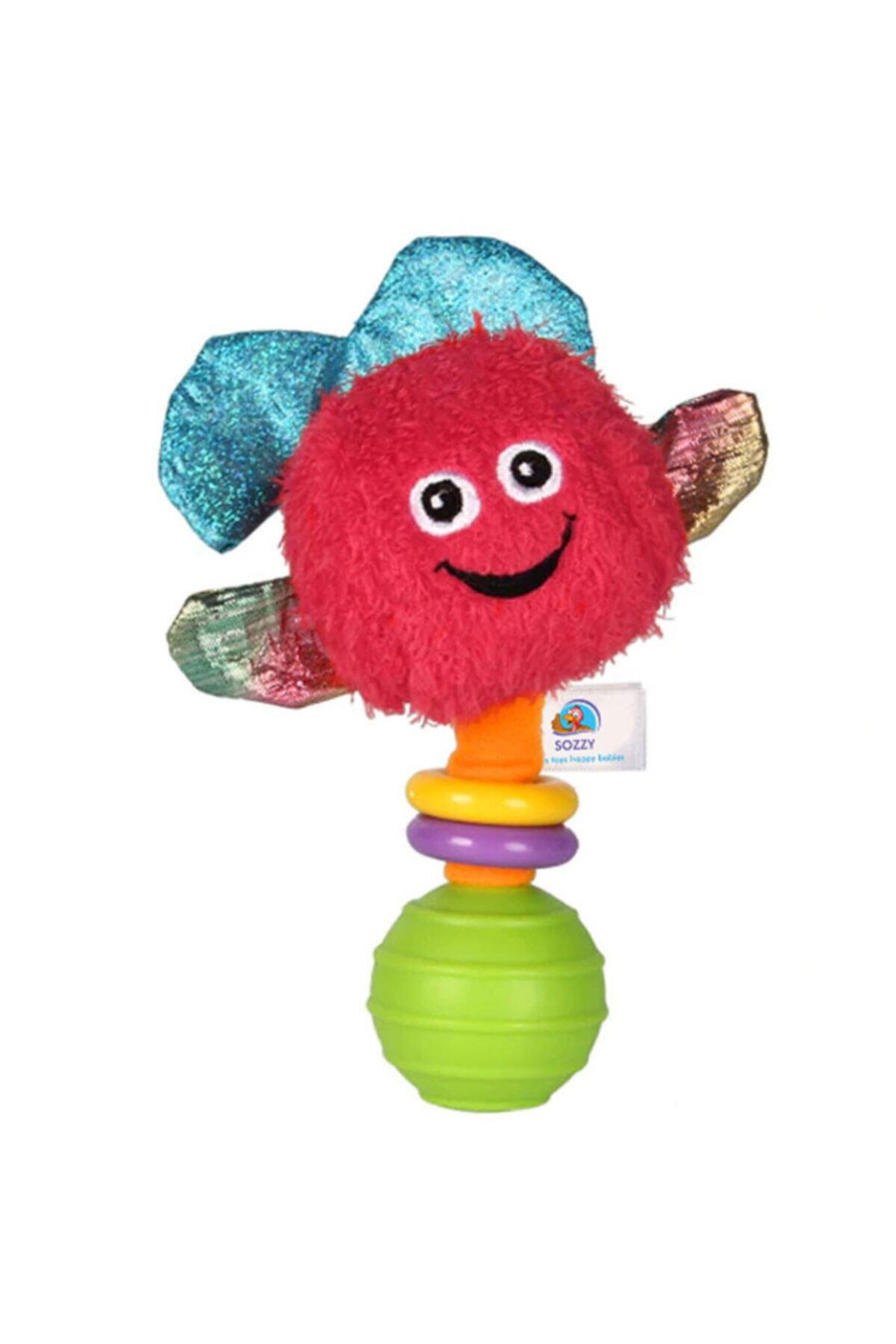 Toys El Çıngırağı Renkli Yunus Çıngıraklı Oyuncak Szy181