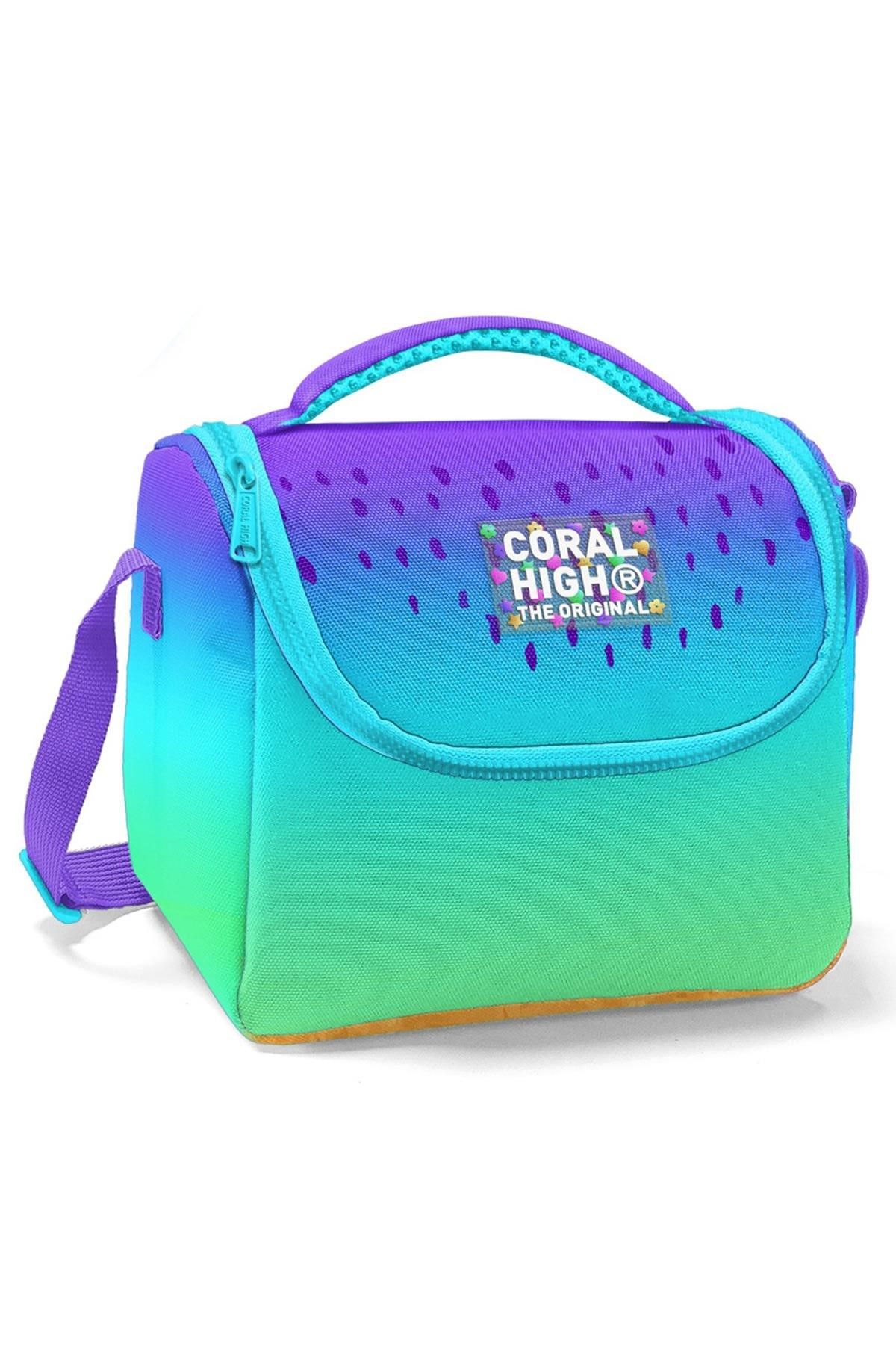 Coral High Kids Mor Lila Renk Geçişli Thermo Beslenme Çantası 11777