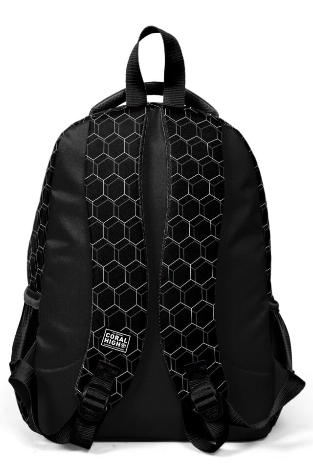 Kids Futbol Desenli Üç Bölmeli Okul Sırt Çantası 23653