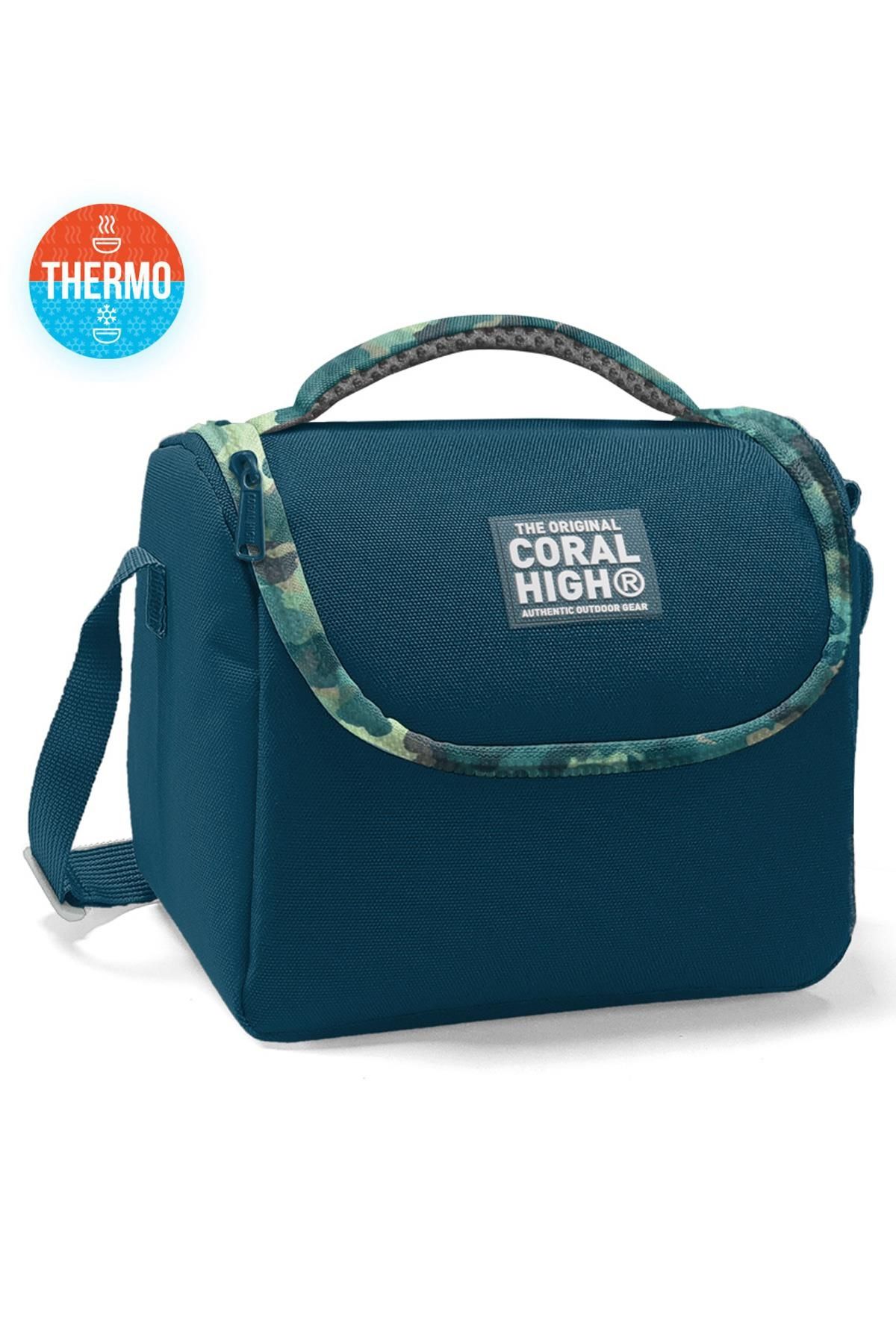 Coral High Kids Nefti Kamuflaj Desenli Thermo Beslenme Çantası 11771