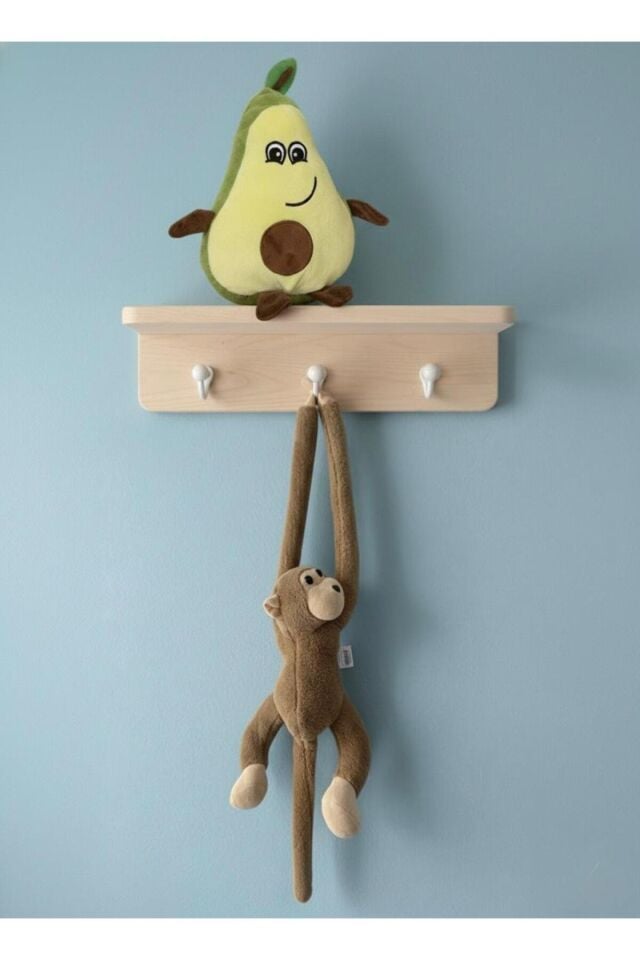 Atakids Peluş Oyuncak Seti - Uyku ve Aktivite Arkadaşları Kahverengi