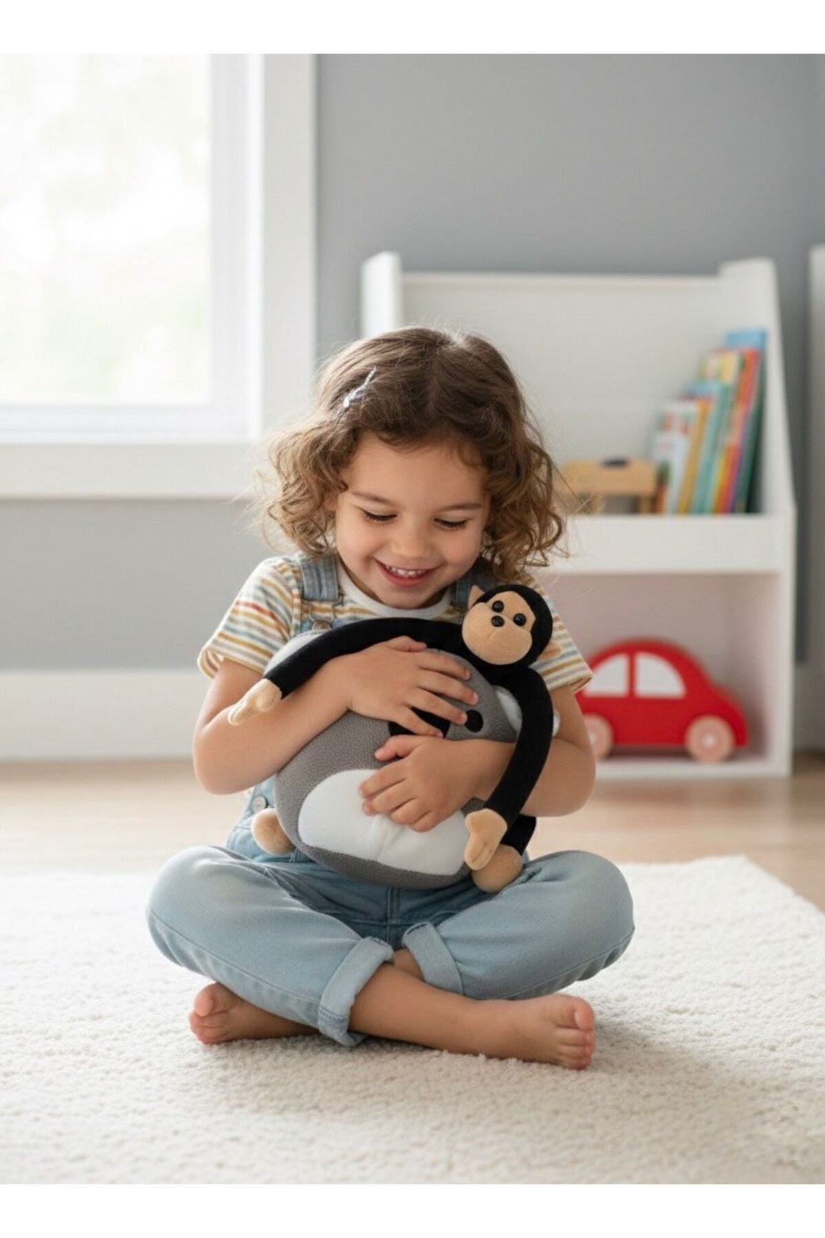 Atakids Peluş Oyuncak Seti - Uyku ve Aktivite Arkadaşları Siyah