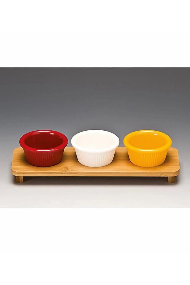 1. Kalite Polikarbon Kırılmaz Sosluk / Reçellik /Minimal Kase 24'Lü Hardal