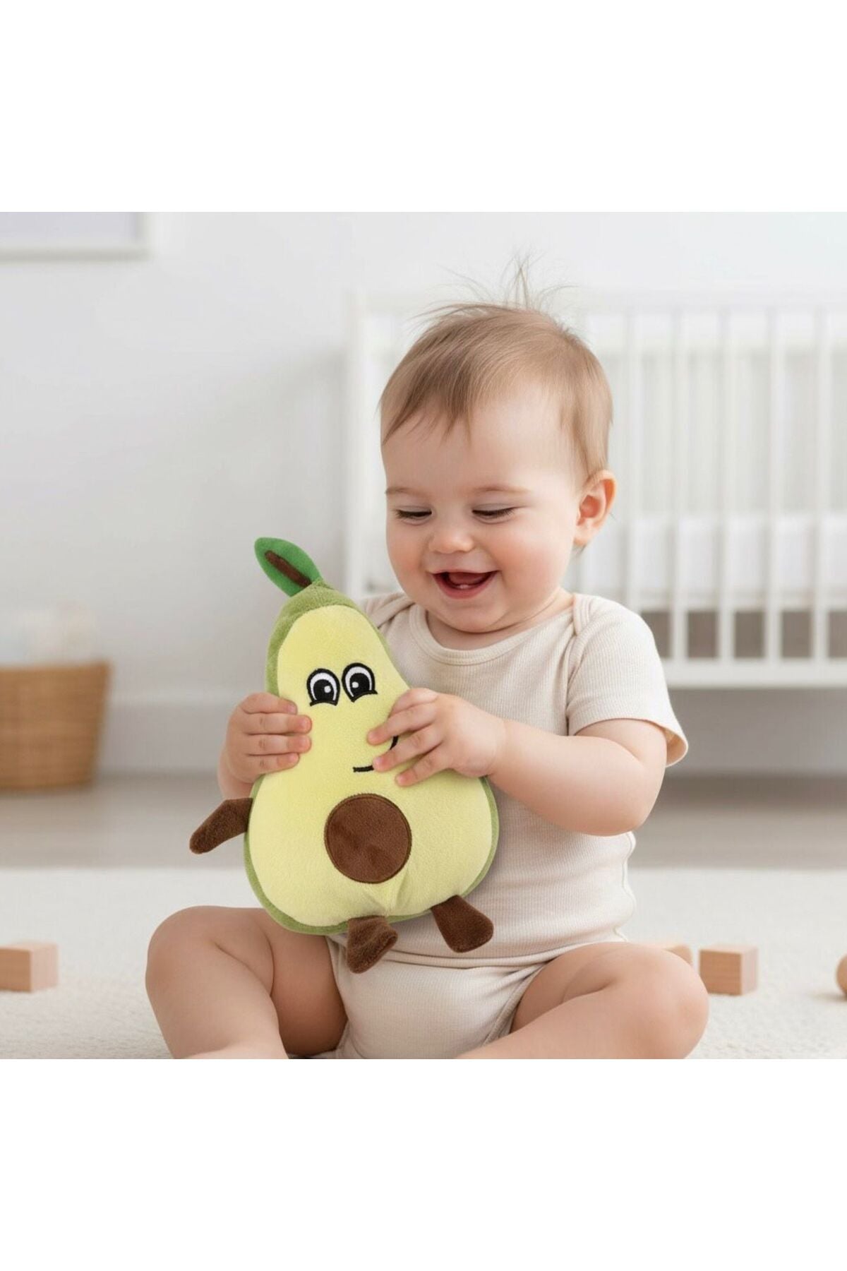 Atakids Avakado Peluş Oyuncak - Uyku Arkadaşı Yeşil