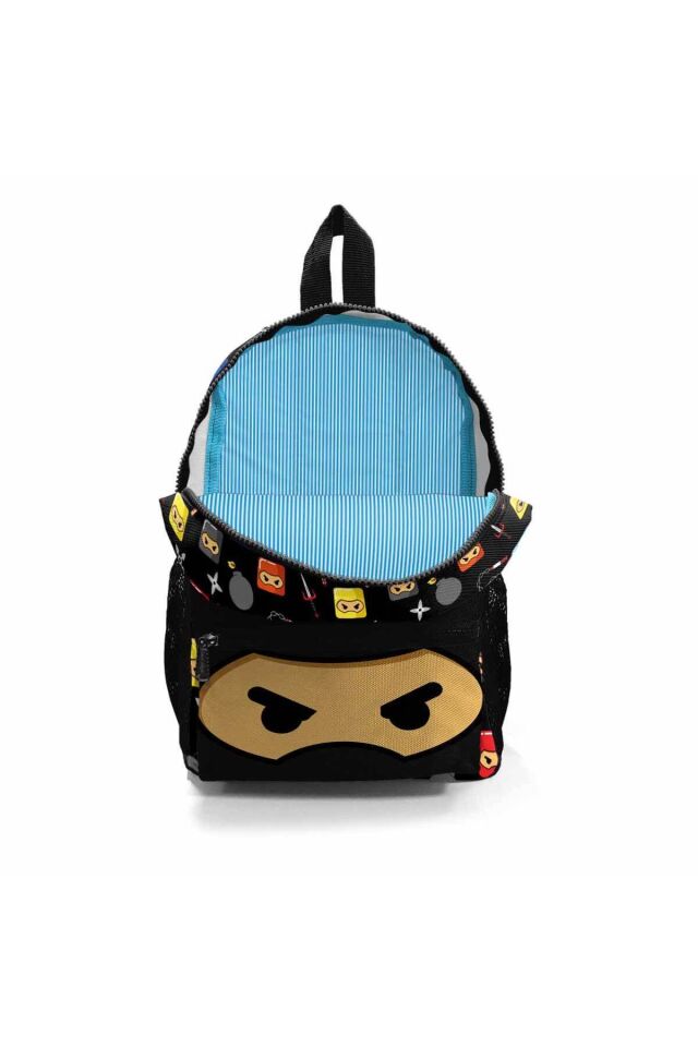 Coral High Ninja Desenli Anaokulu Çantası 23349 -
