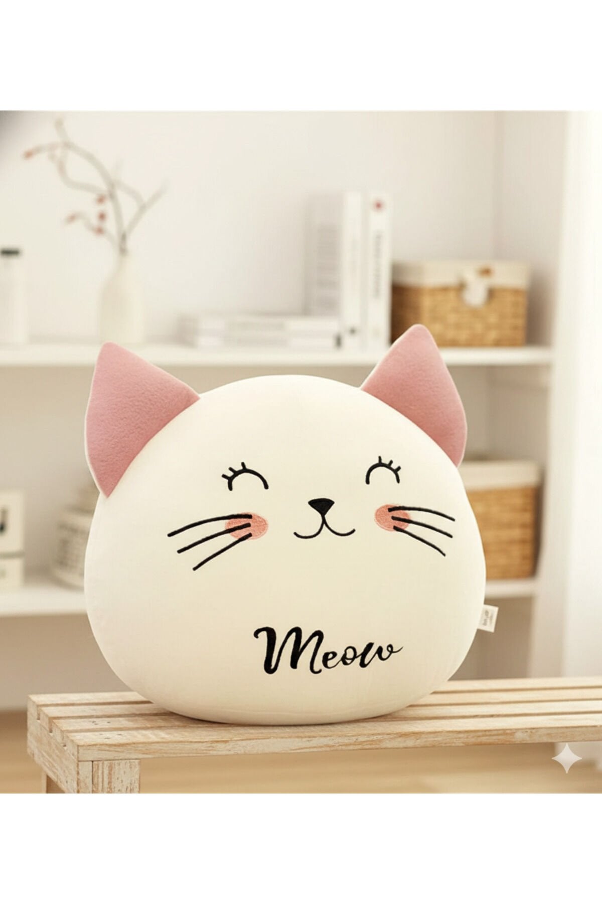 Sozzy Sevimli Peluş Yastık Pembe