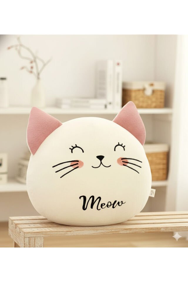 Sozzy Sevimli Peluş Yastık Pembe