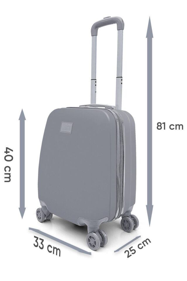 Coral High Kids Pembe Rengarenk Dondurma Desenli Çocuk Valizi 16703