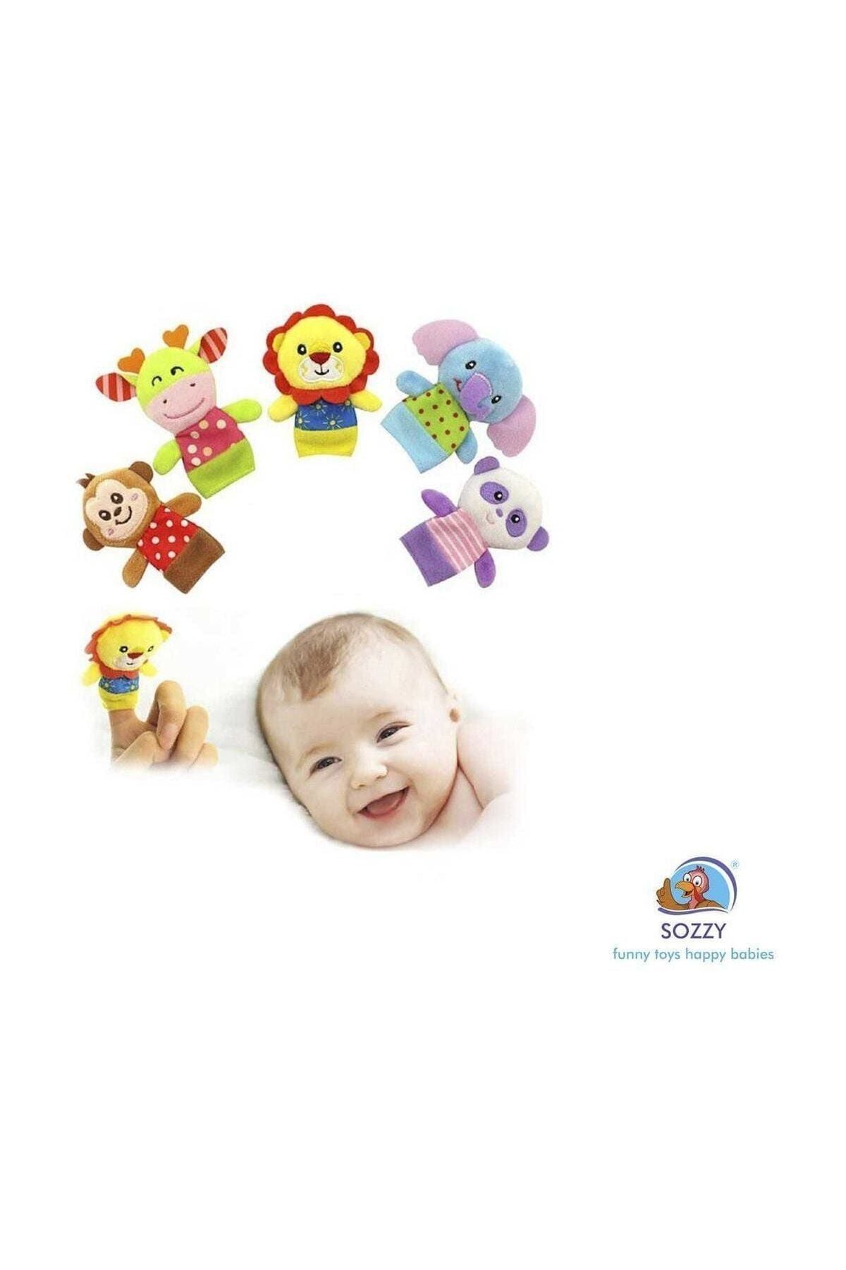 SozzyToys Parmak Peluş Renkli