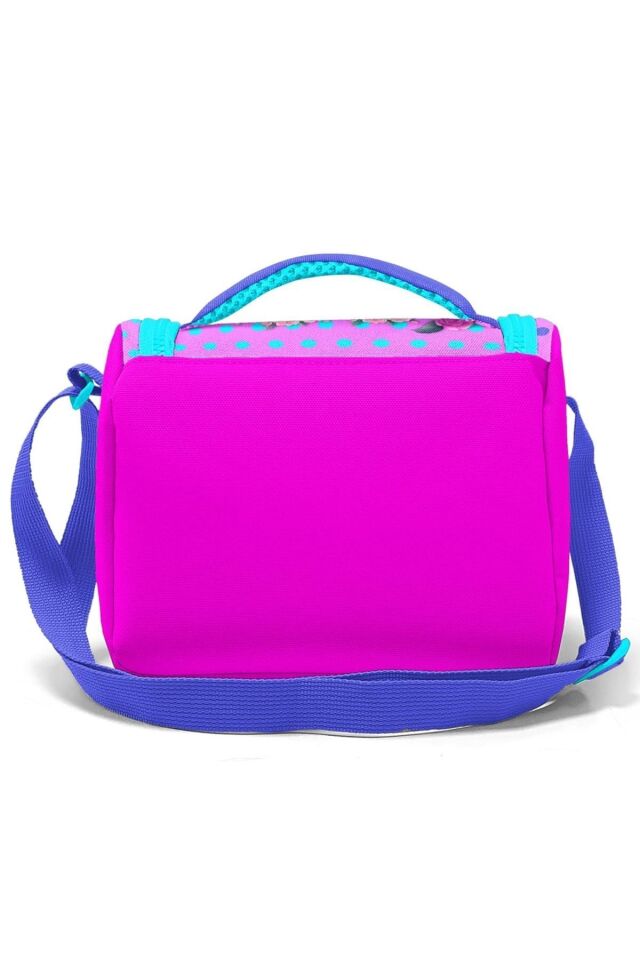 Pembe Köpek Desenli 2'li Okul Çanta Seti - Çanta ve Beslenme