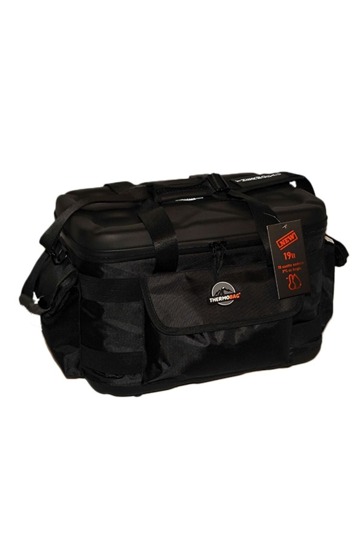 Thermobag Dereceli Termal Soğutucu Çanta 19 lt [Dijital Derece Göstergeli] Siyah