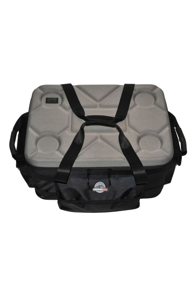 Thermobag Dereceli Termal Soğutucu Çanta 19 lt [Dijital Derece Göstergeli] Siyah