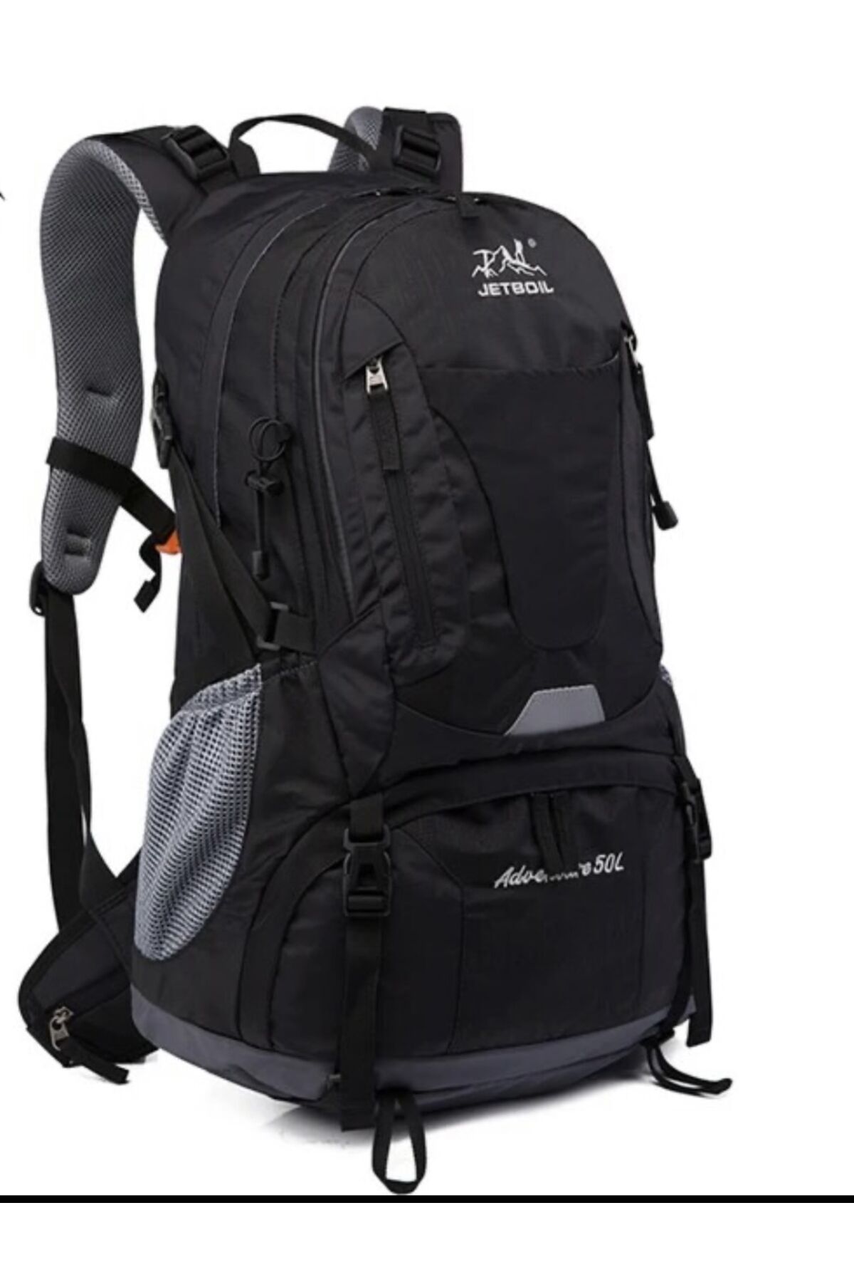 Dağcı ve Kamp Çantası Tırmanma sırt çantası 50L büyük kapasiteli aşınmaya ve Suya dayanıklı