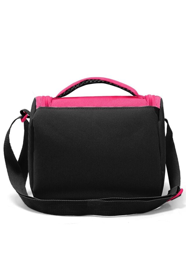 Coral High Pembe Siyah Beyaz Desenli 3’lü Okul Çanta Seti SET0123678