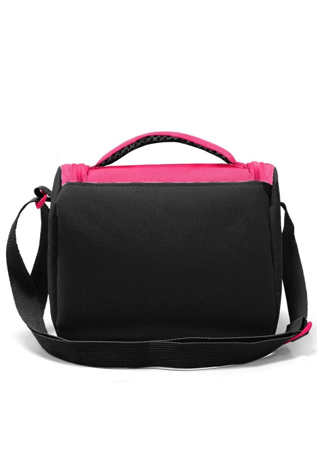 Coral High Pembe Siyah Beyaz Desenli 3’lü Okul Çanta Seti SET0123678