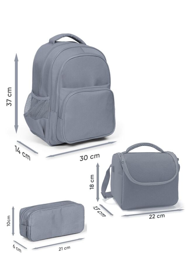 Coral High Kids Nefti Gamer Desenli 3’lü Okul Çanta Seti SET0114423