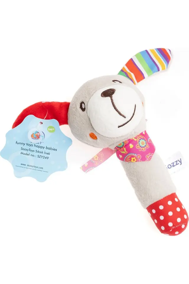 Sozzy Toys Peluş Sıksık Tavşan