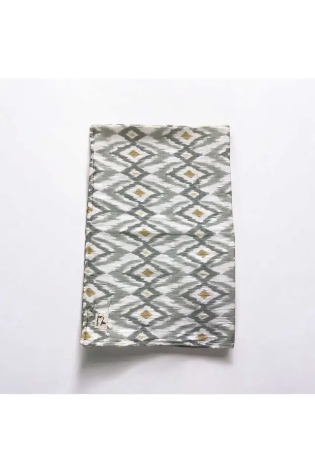 AtaKids Oeko-Tex Sertifikalı %100 Pamuklu Organik Bebek Müslin Panço ve Müslin Örtü